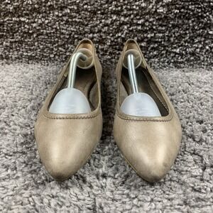 Frye Women's Sz 9 Regina Ballet Flats Slip On Leather Pointed Toe Casual